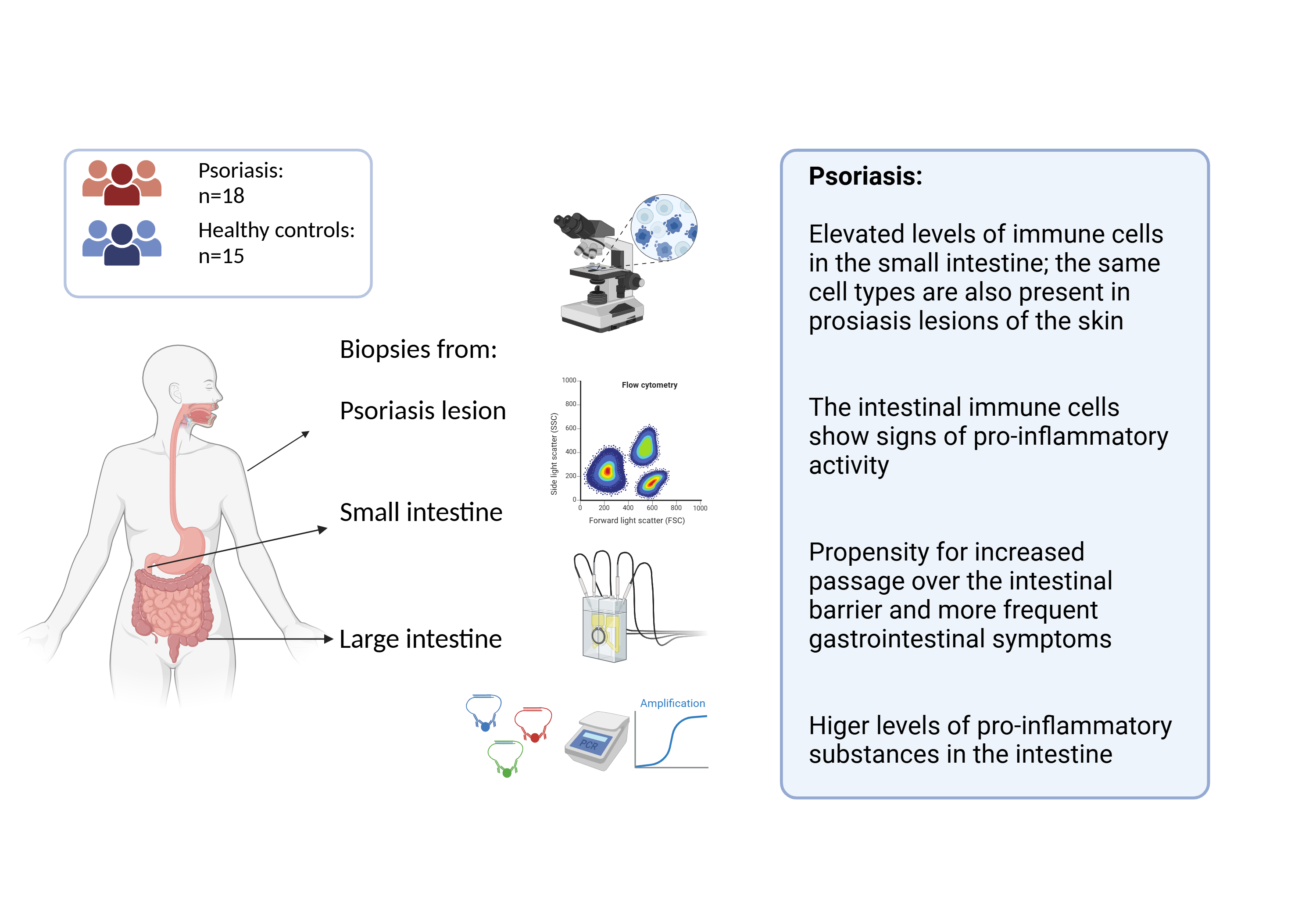 Inflammation may explain stomach problems in psoriasis sufferers